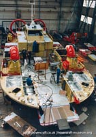 AP1-88 hovercraft during construction